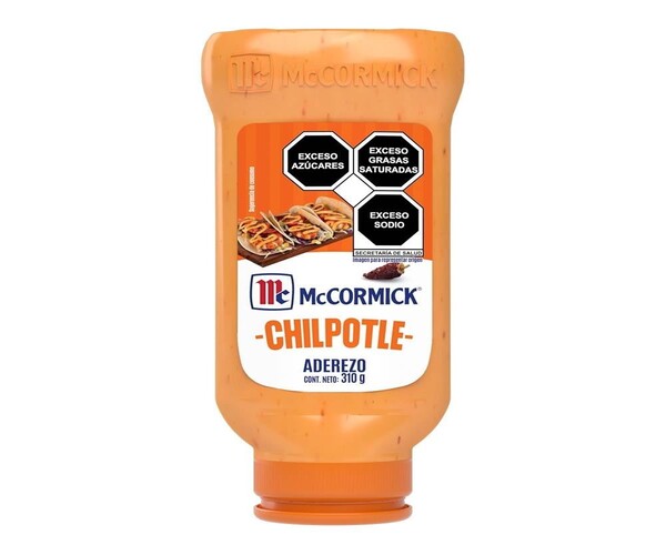 ADEREZO McCORMICK CHIPOTLE SQUEEZ 12/310GR